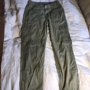 AllSaints Womens Olive Cargo Pants - 26/2